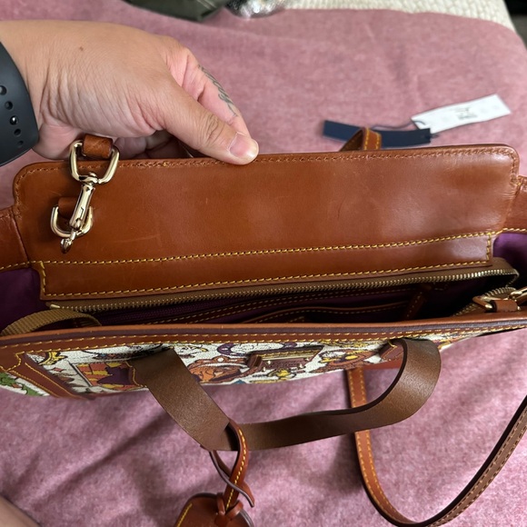 Dooney & Bourke Beauty and the Beast small shopper - Picture 3 of 7